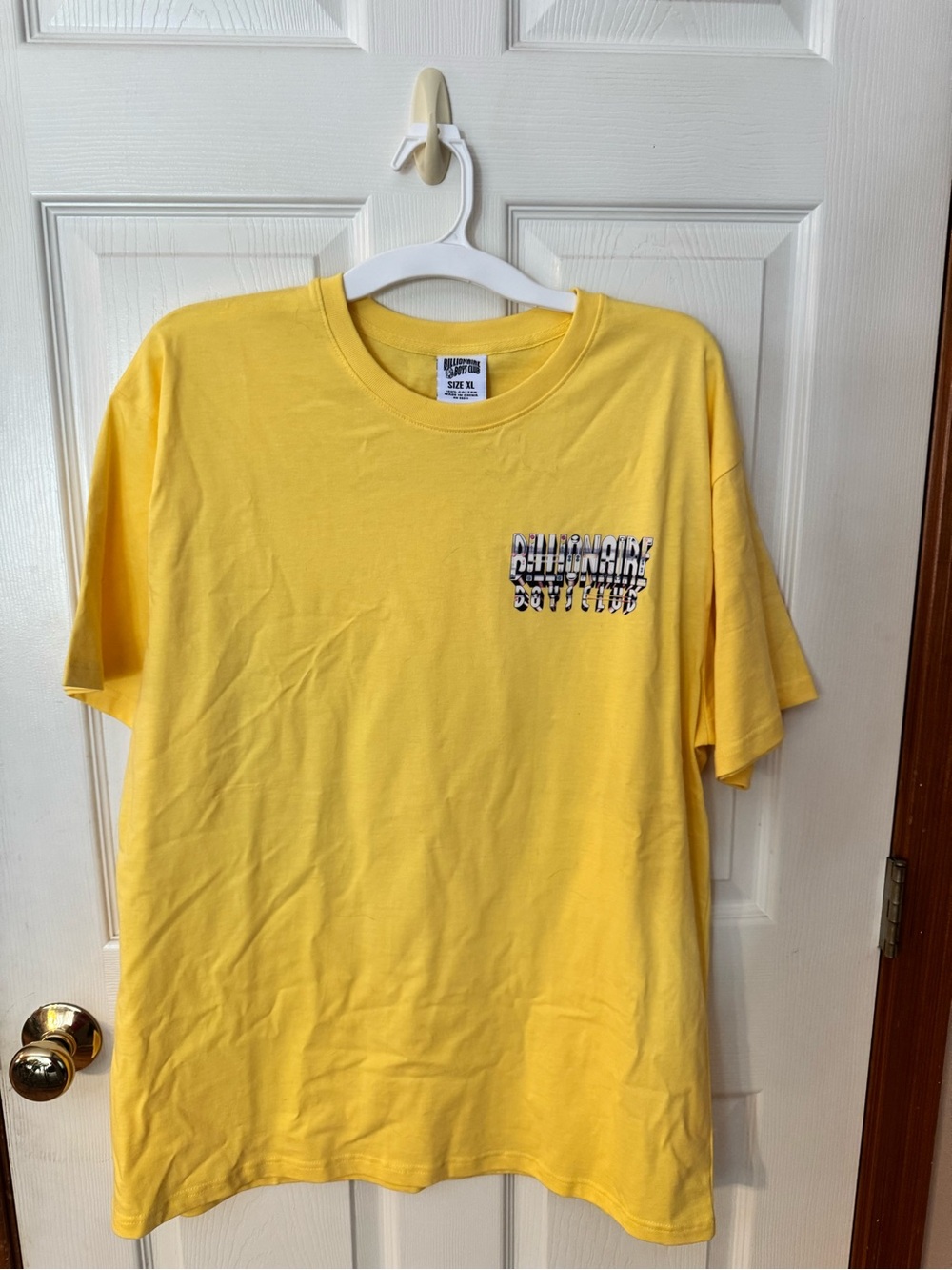 Billionaire Boys Club BBC Yellow Astronaut Graphic Tee Men’s XL